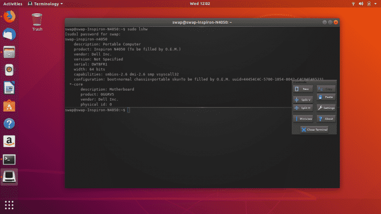 open terminal ubuntu 14