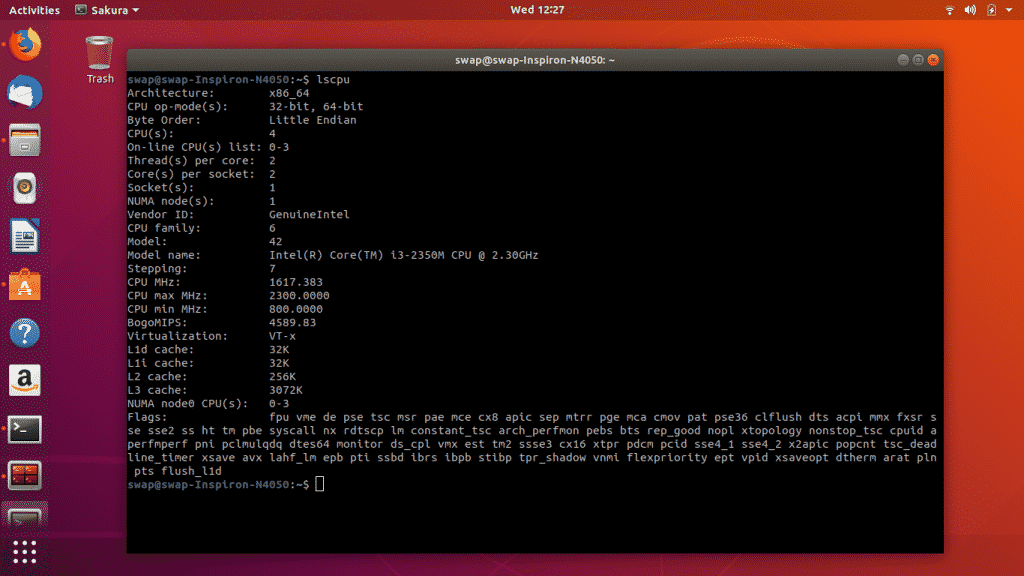linux ubuntu open terminal