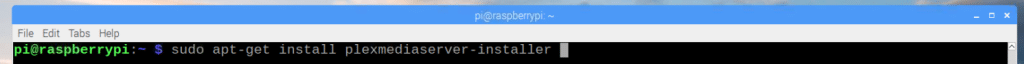 how to install plex media server on raspberry pi 3