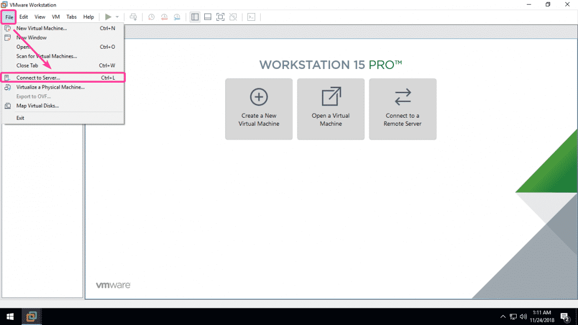 connect two virtual machines in vmware workstation 11