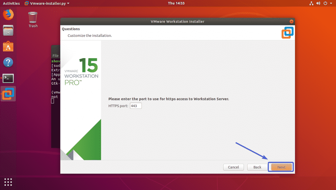 install ubuntu linux on vmware workstation 12 pro