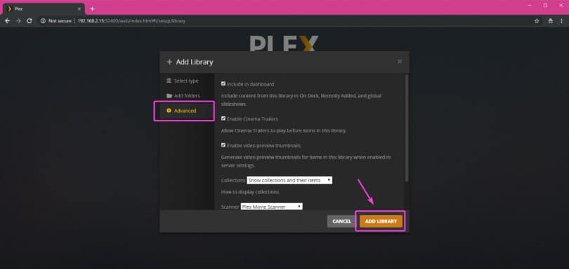 how to install plex media server on raspberry pi 3