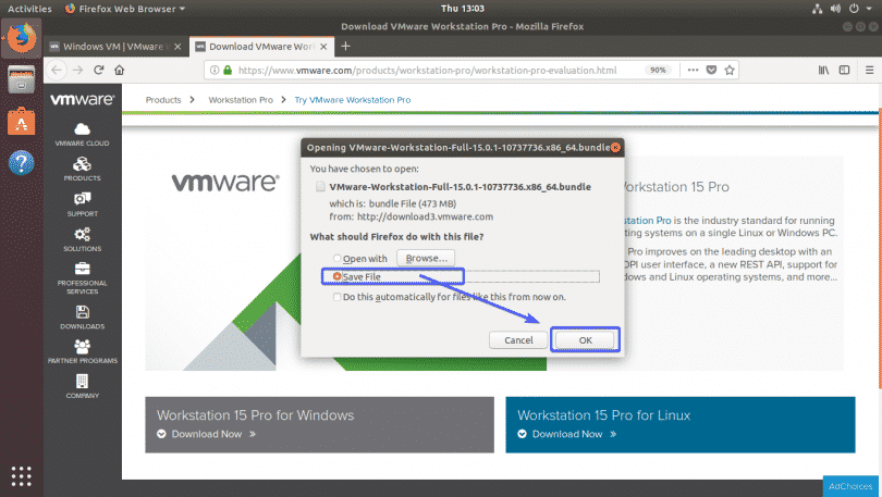 vmware workstation 15 on ubuntu 12.04 free download