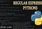 Regular expression Python3