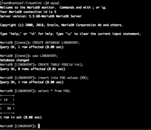 Mysql где логи centos