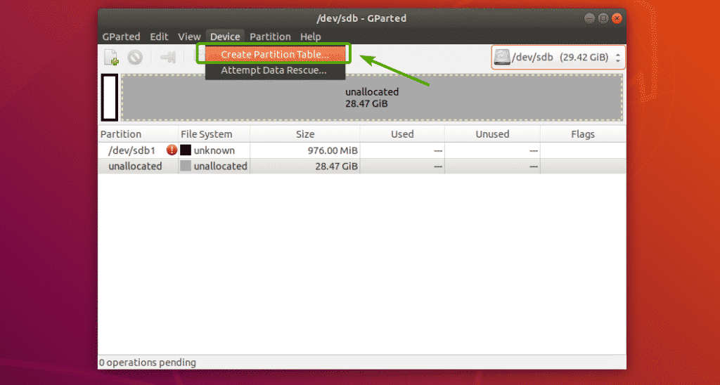 How to use GParted on Ubuntu