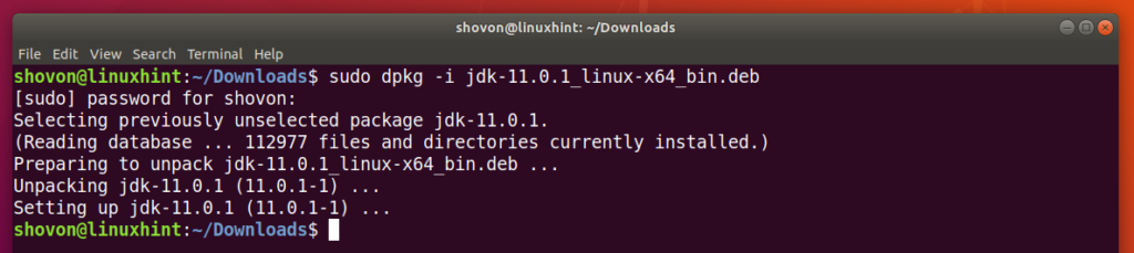 install jdk ubuntu