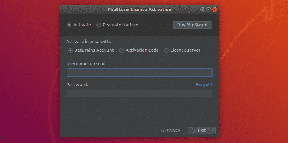 install phpstorm ubuntu 18.04 terminal