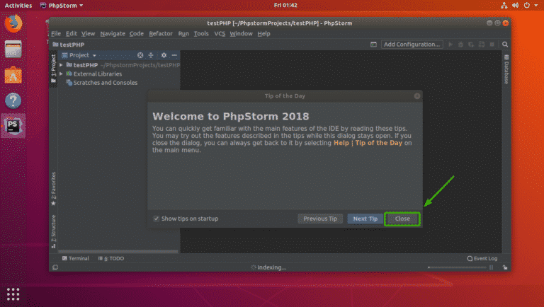 jetbrains phpstorm install linux