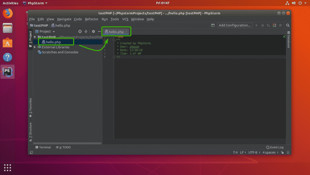phpstorm ubuntu install