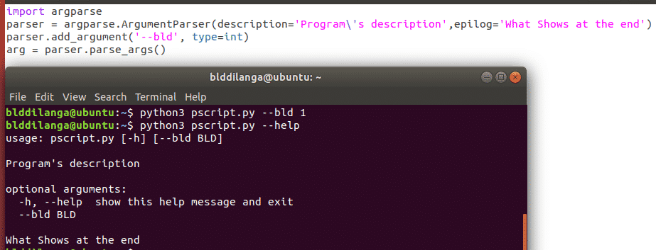 Парсинг строки python. Python Command line. Argparse конспект.