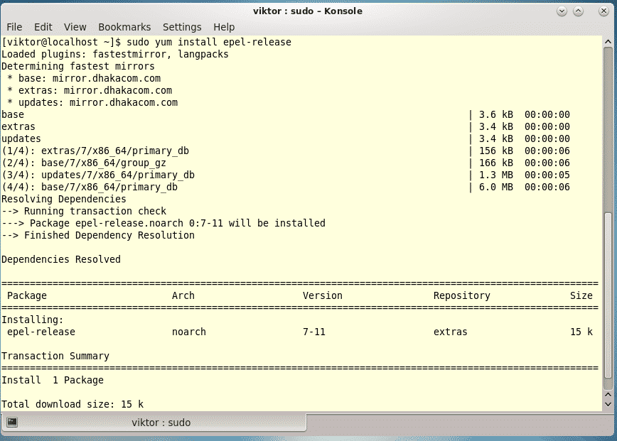 install htop centos 7