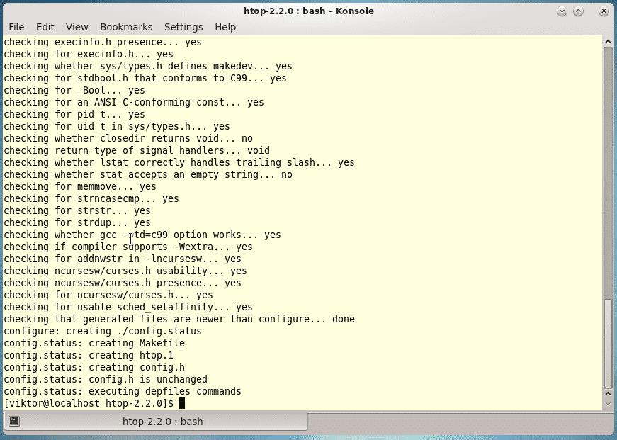 install htop