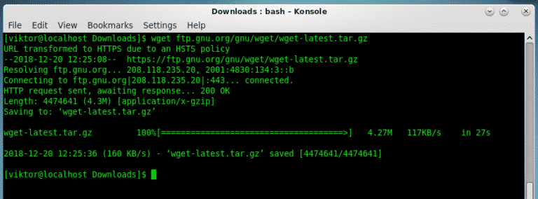 Centos 7 wget команда не найдена