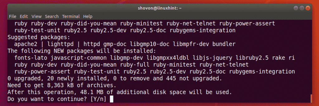 rubymine linux