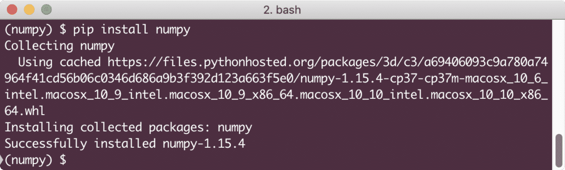 download numpy for python 3.6