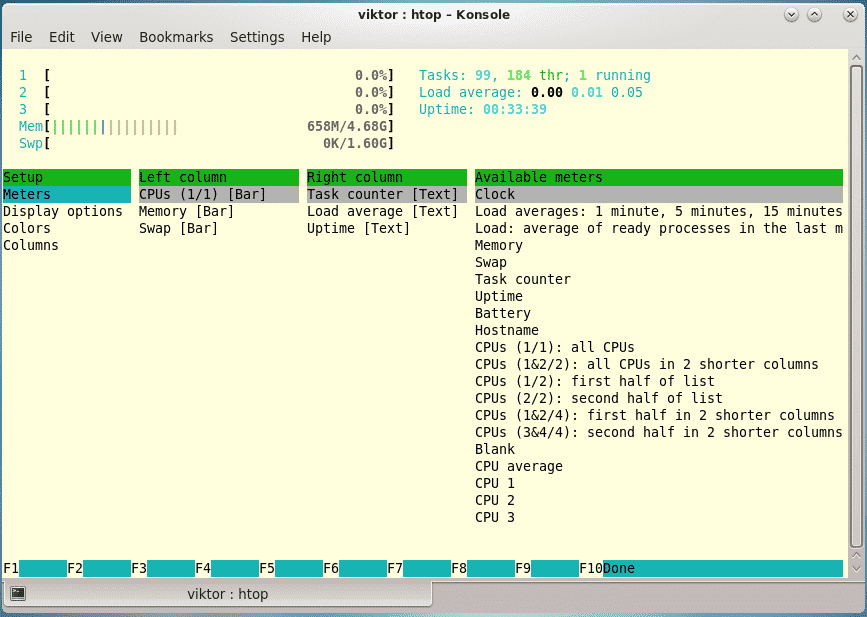 centos 7 install htop