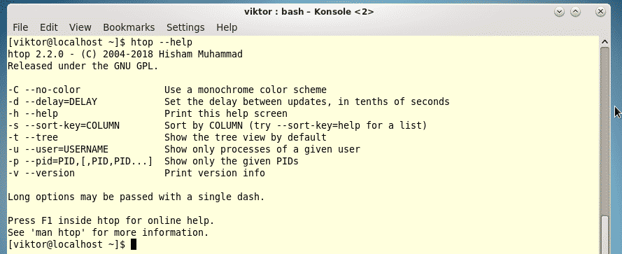 centos 7 install htop