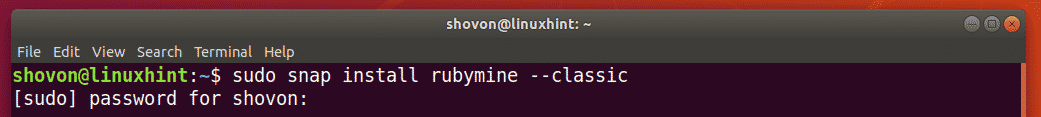 rubymine terminal