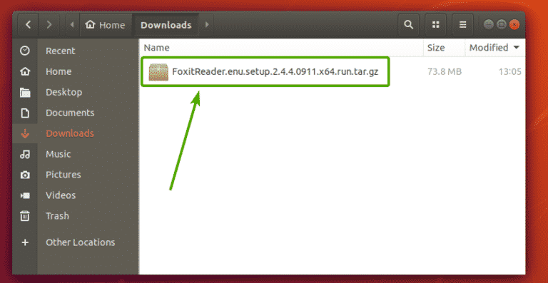 install foxit reader ubuntu 18.04