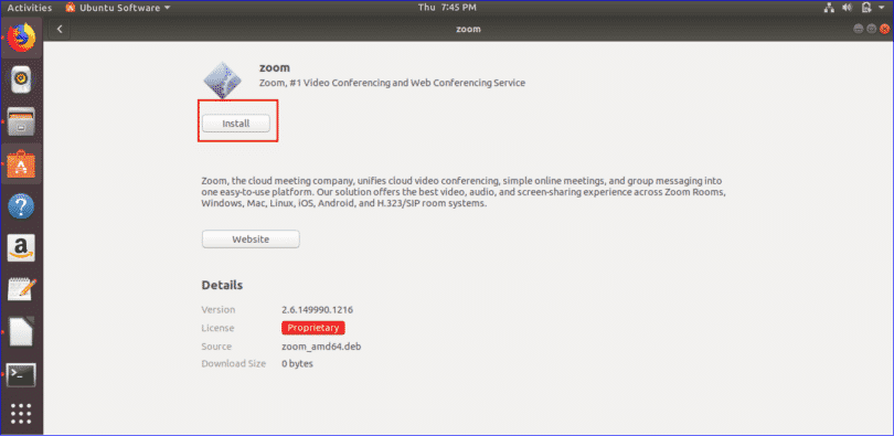 linux zoom install linux zoom install