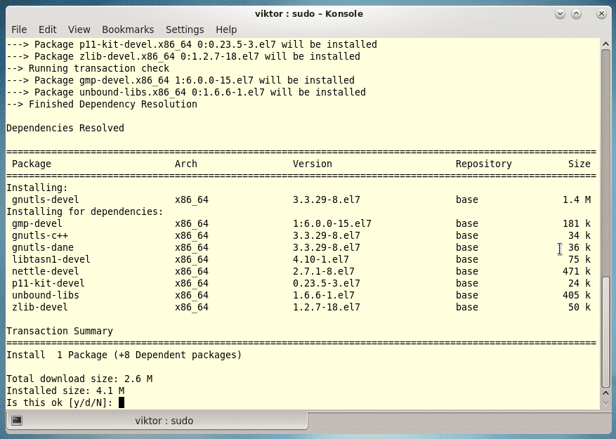 centos install htop