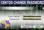 CENTOS CHANGE PASSWORD