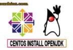 CentOS Install OpenJDK