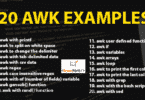 20 awk examples