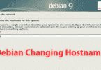 Debian Changing Hostname