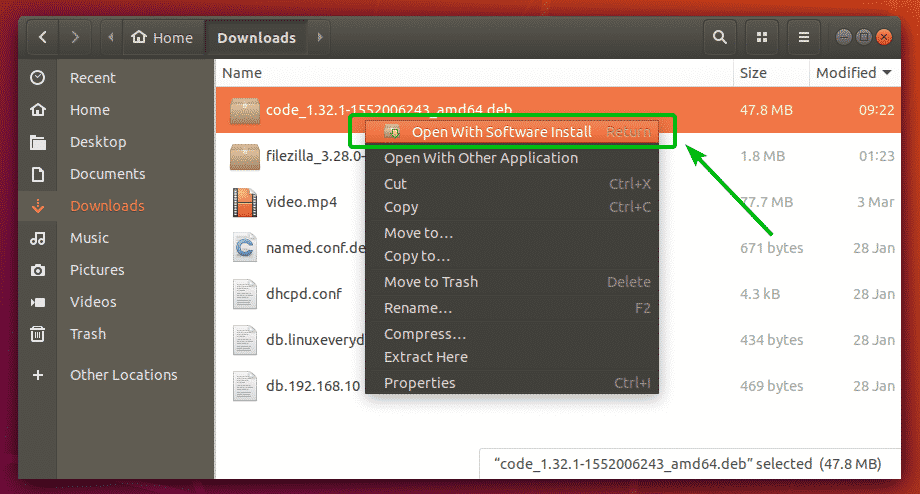 install deb package ubuntu 18.04 command line