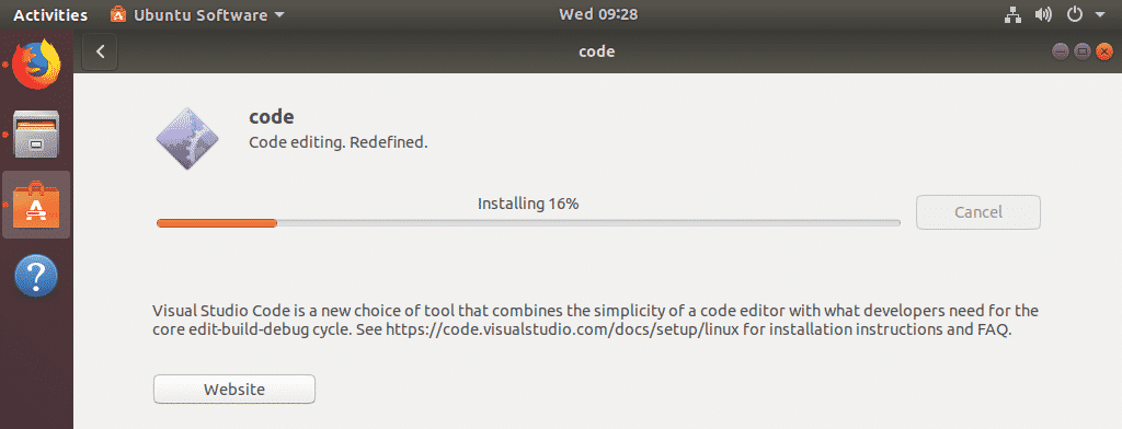 ubuntu install deb