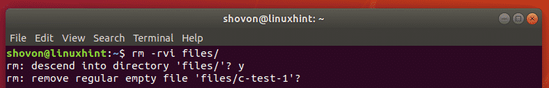 Linux rm не работает