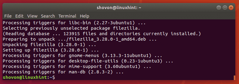 linux install deb from command line