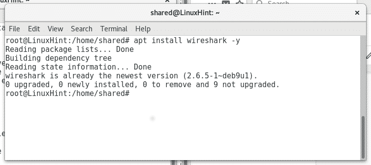 install previous version of wireshark linux