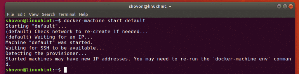 docker vbox docker vbox