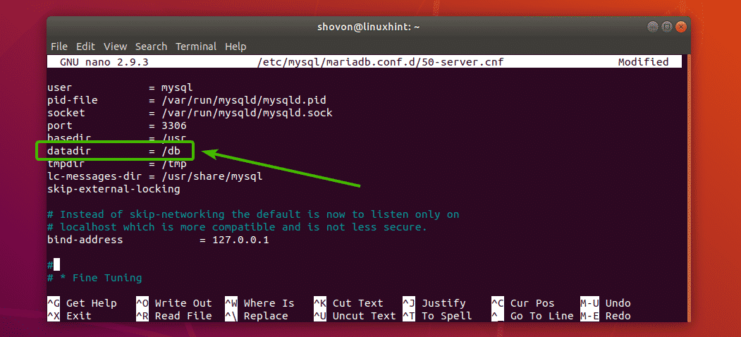 how-to-change-mysql-mariadb-data-directory-on-ubuntu-linux-hint