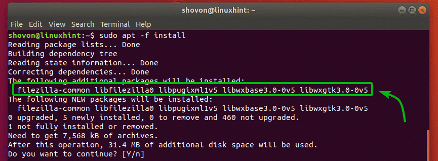 install deb package ubuntu 18.04 command line