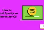 How to install Spotify on elementary OS