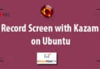 Record Screen with Kazam on Ubuntu