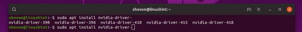 how to install nvidia drivers on ubuntu server cli
