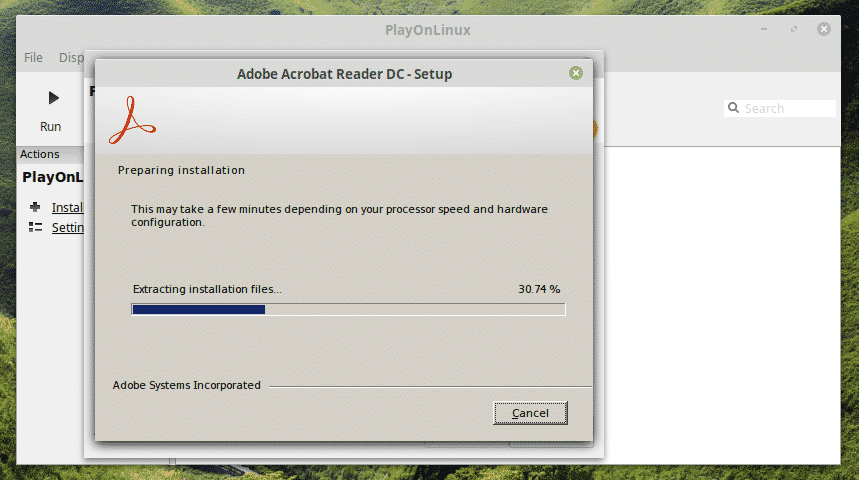 adobe reader linux