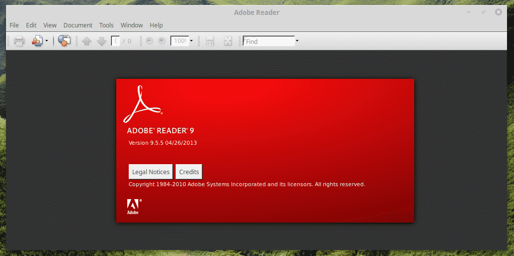 adobe acrobat reader linux