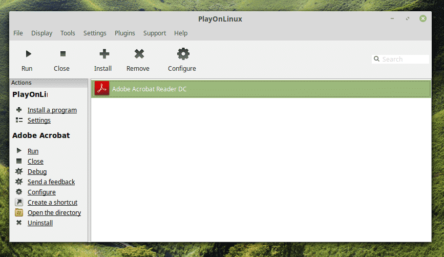 adobe reader linux