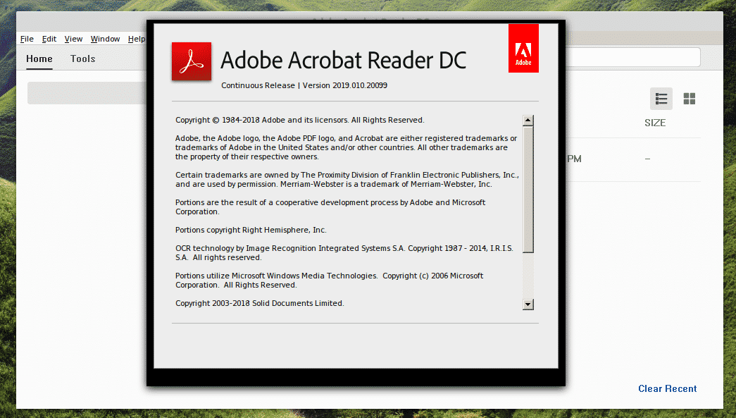adobe reader old version for windows 10