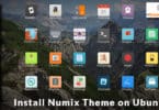 Install Numix Theme on Ubuntu