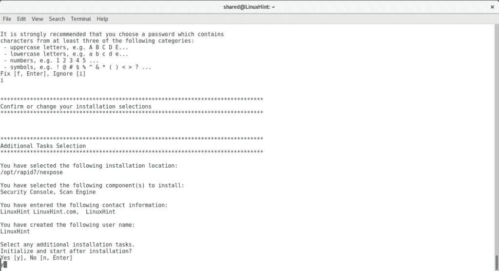 Installing Nexpose Vulnerability Scanner on Debian/Ubuntu