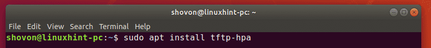 ubuntu tftp server