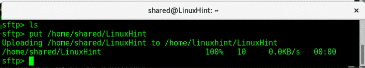 using-sftp-from-the-linux-command-line