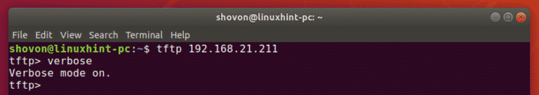 ubuntu install tftp server